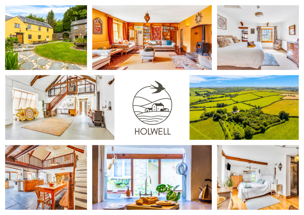 Homes for Sale in North Devon: Wellness Retreat & 9 Bedroom Farmhouse in East Down